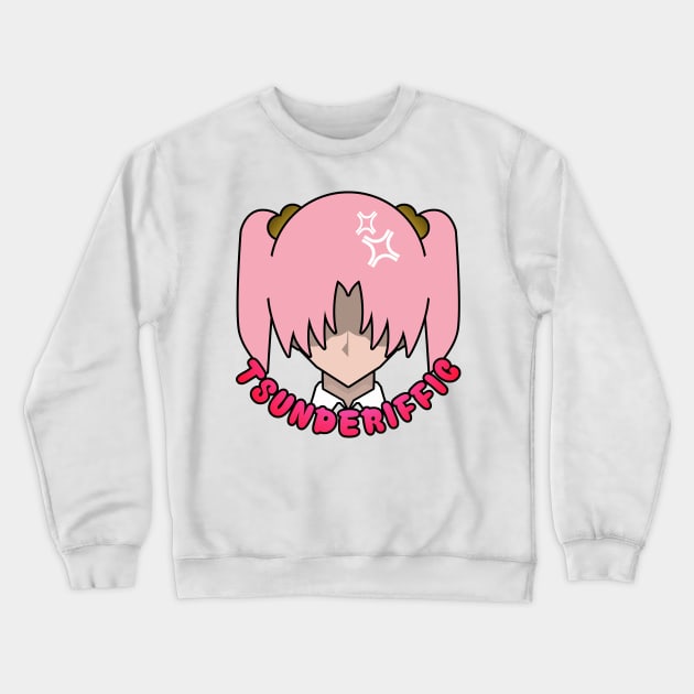 Tsunderiffic Crewneck Sweatshirt by talenlee